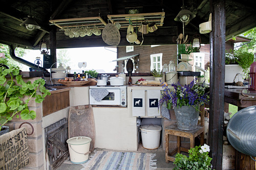 Outdoor-Küche Bilder – Interior Design-Fotos kaufen living4media