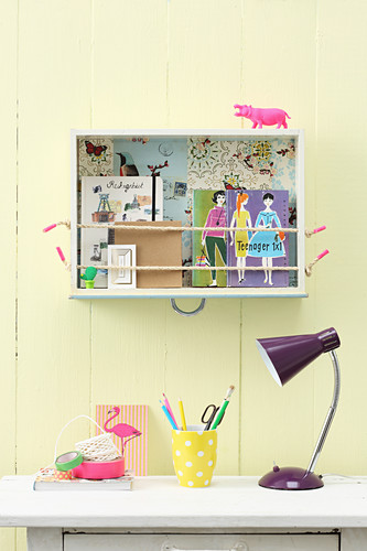 Wall Mounted Shelving Unit Made From Old Image 12353133 Living4media - Wall Mounted Shelf Unit With Drawers Wall Mounted Shelving Unit Made From Old Image 12353133 Living4media - Wall Mounted Shelf Unit With Drawers