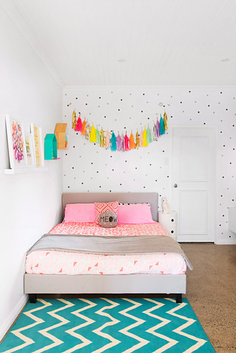 tassel garland bedroom