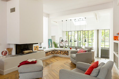 Kontrastfarbe Bilder – Interior Design-Fotos kaufen living4media