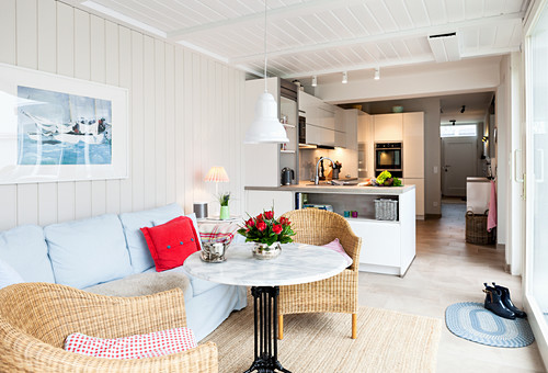 Strandhaus Bilder – Interior Design-Fotos kaufen living4media