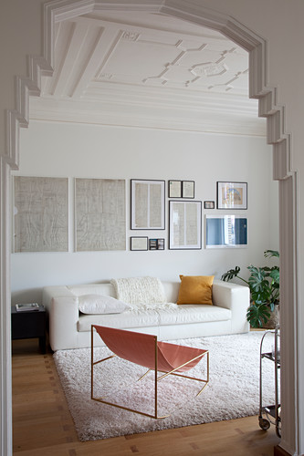 Ledercouch Bilder – Interior Design-Fotos kaufen living4media