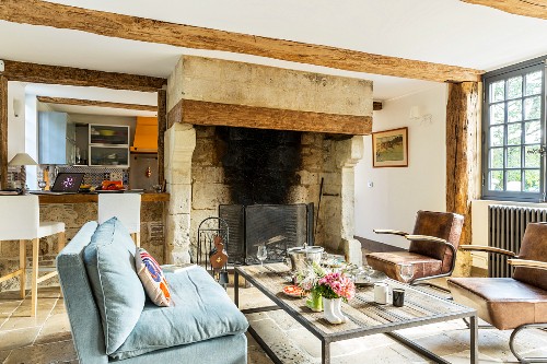 Offener Kamin Bilder – Interior Design-Fotos kaufen living4media