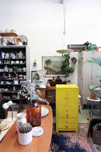 Gelb Bilder – Interior Design-Fotos kaufen living4media