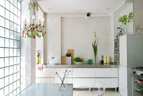 Glasbaustein Bilder – Interior Design-Fotos kaufen living4media