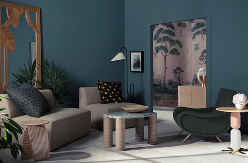 Corner Of Living Room With Various Buy Image 12889173 Living4media
