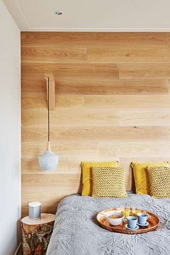 Holzwand Bilder – Interior Design-Fotos kaufen living4media