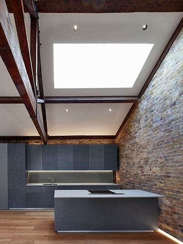 Backsteinhaus Bilder – Interior Design-Fotos kaufen living4media