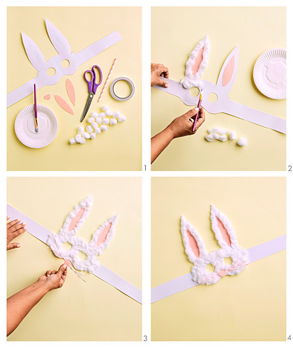 Make your own rabbit mask