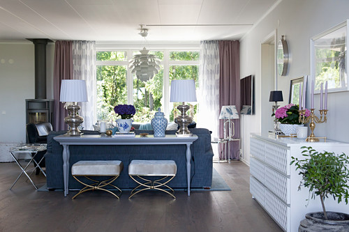 Console Table Against Back Of Sofa In Image 12610737 Living4a - Dining Table Against Sofa Console Table Against Back Of Sofa In Image 12610737 Living4a - Dining Table Against Sofa