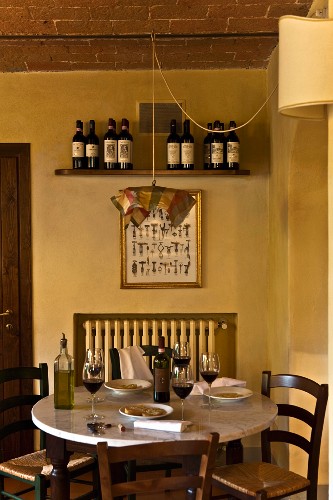 Esszimmerecke Bilder – Interior Design-Fotos kaufen living4media