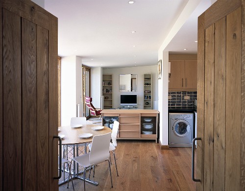 View Through An Open Wooden Double Door Image 725603 - Dining Room Double Doors White View Through An Open Wooden Double Door Image 725603 - Dining Room Double Doors White