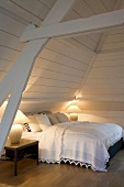 Attic bedroom