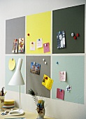 Magnetic pinboard