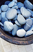 Blue-grey pebbles