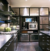 Stainless steel kitchen