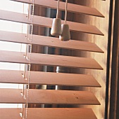Detail of louver blind