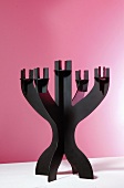 Black candelabrum