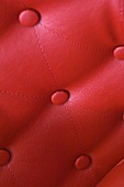Red leather chair (detail)