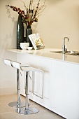 Kitchen counter with sink