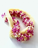 Two leis (flower wreaths from Hawaii)