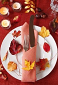 Autumnal Place Setting