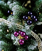 Christmas decoration on a Christmas tree