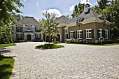 Large house and driveway