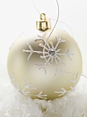 Gold Christmas bauble