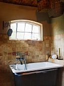 Rustic bathroom