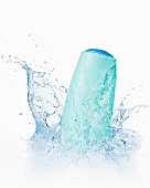 Shower gel in water