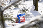 Presents in snow