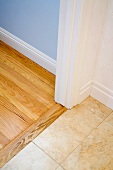 Tile and Hardwood Floor