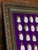 Name Cards with Keys in a Frame