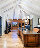 Home Office in an Attic