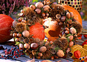 Walnut wreath