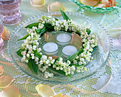 Lily of the valley wreath