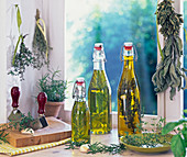Rosemary and thyme oil
