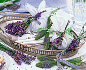 Making lavender sachets yourself