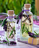 Wellness oil with lavandula and rosemary