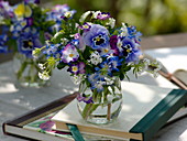 Small bouquet from Viola 'Marina', Viola cornuta