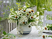 White Bouquet from Echinacea purpurea 'Alba' (white sun hat)