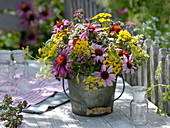 Bouquet of flowering herbs