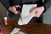 Make paper starters out of sandwich bags