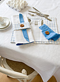 Hand-made cutlery pouches