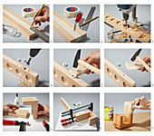 Anleitung für ein Küchenregal aus Holz