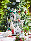 Christmas decoration in the garden