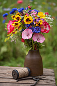 Colourful summer bouquet