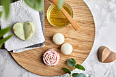 Handmade, natural soaps and fizzy bath bombs