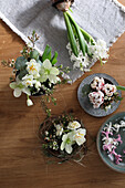 Posies and wreaths of spring lowers